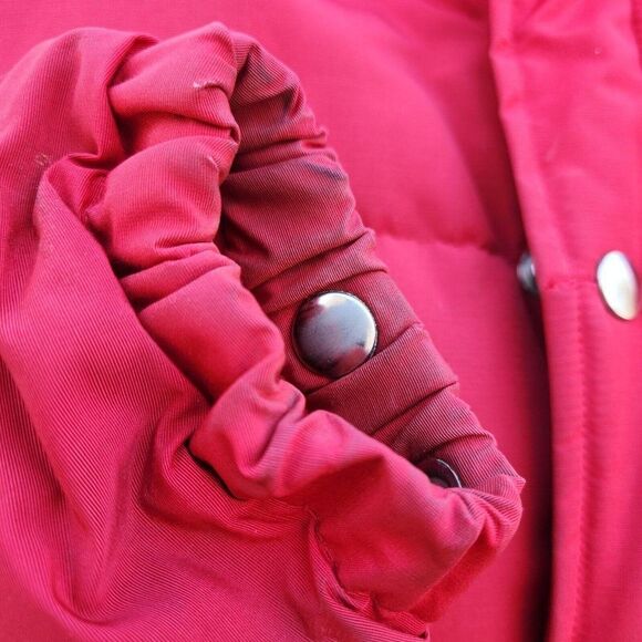 Vintage First Label 1967 1970s Eastern Mountain Sports Goose Down Jacket Med USA - Picture 9 of 14
